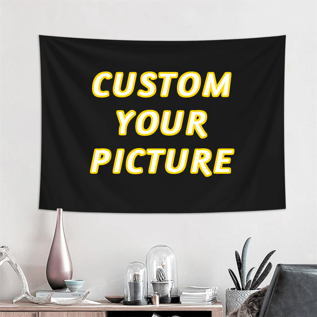 Sewing Custom - 1 Stück Maßgeschneiderte Wandteppiche, individuelle Banner
