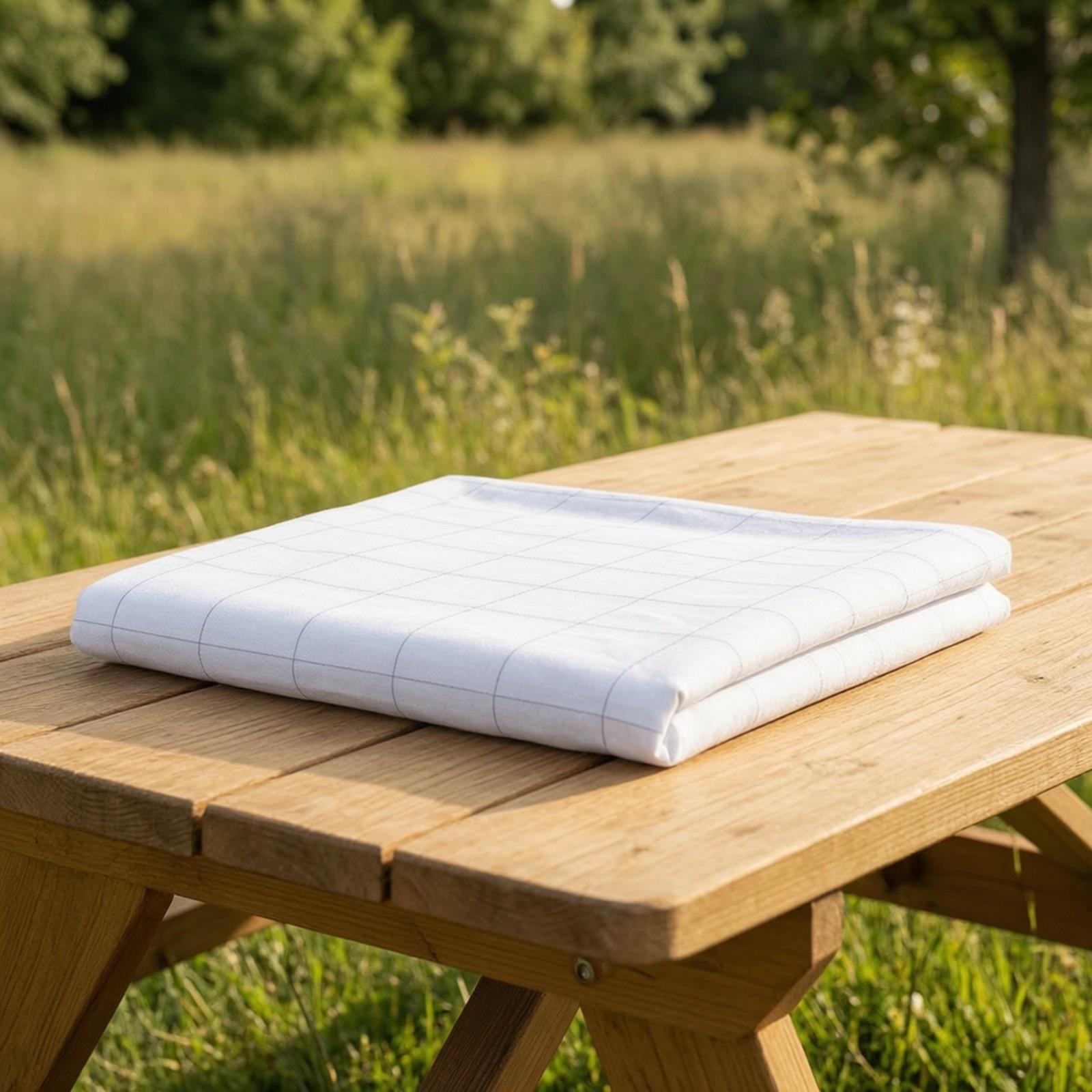 Textile Sewing Support - Vliesstoff-Beschichtung zum Aufbügeln mit Gittermuster für