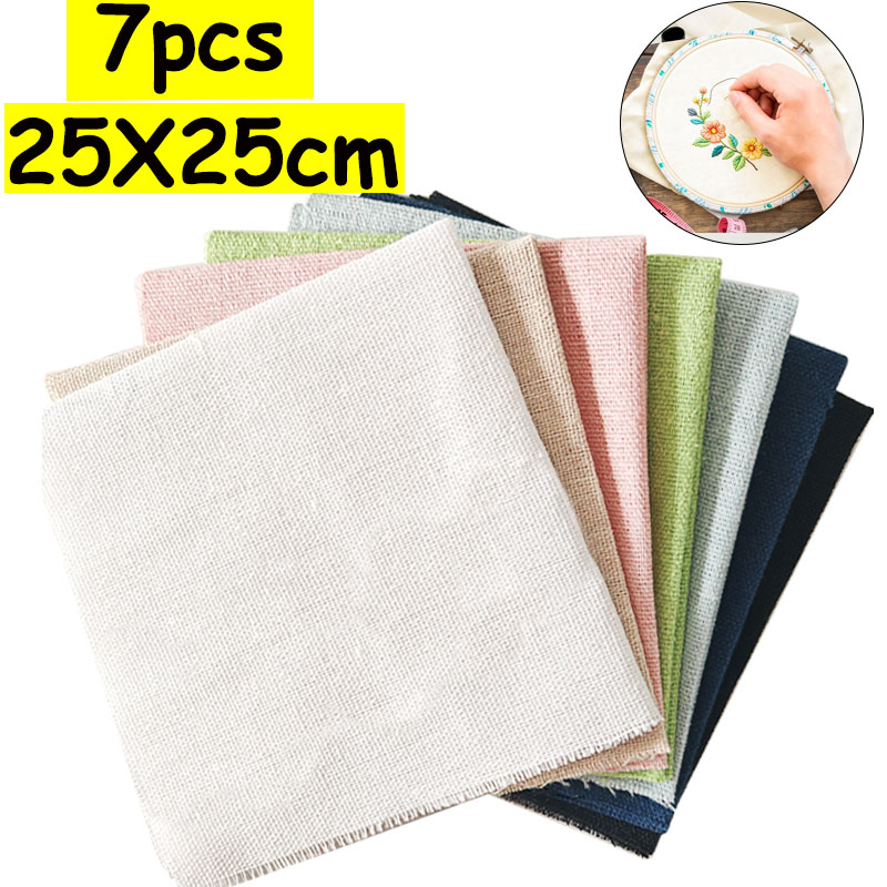 Is Sewing Textile Art - 7-teiliges Set aus 25 x 25