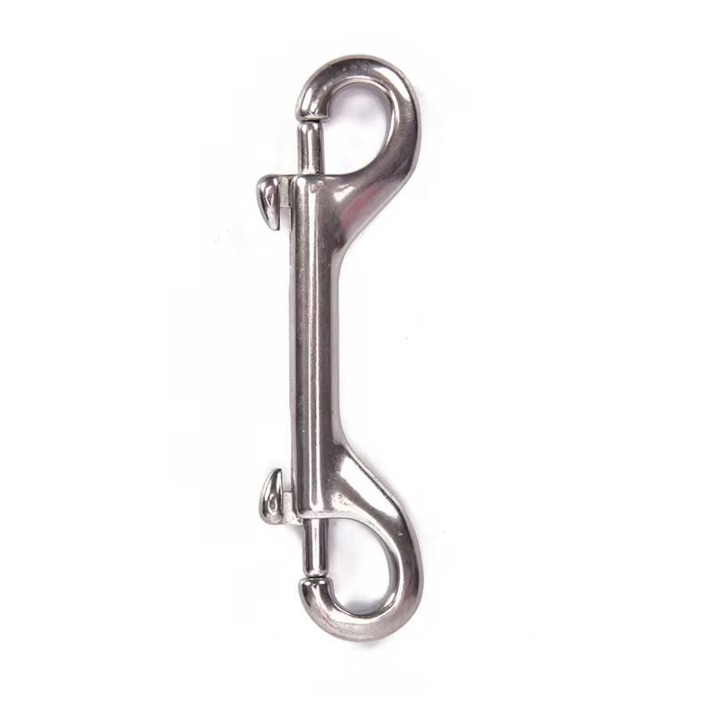 Hook Eye Fastener - DIZETION 100mm Zinklegierung Doppelendiger Tauchhaken -