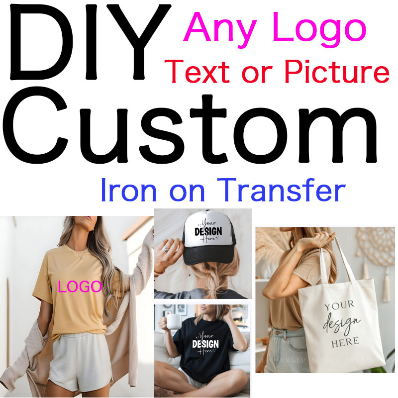 Iron On Patch - Benutzerdefinierte Logo- oder Bild-Aufbügelpatches für Kleidung