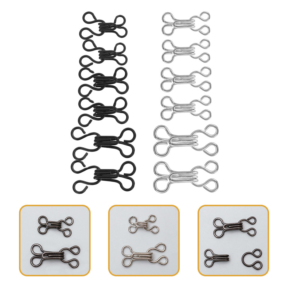120 Stück Kleiderhaken, Nähöse – Hook Eye Fastener Bewertung und Preis