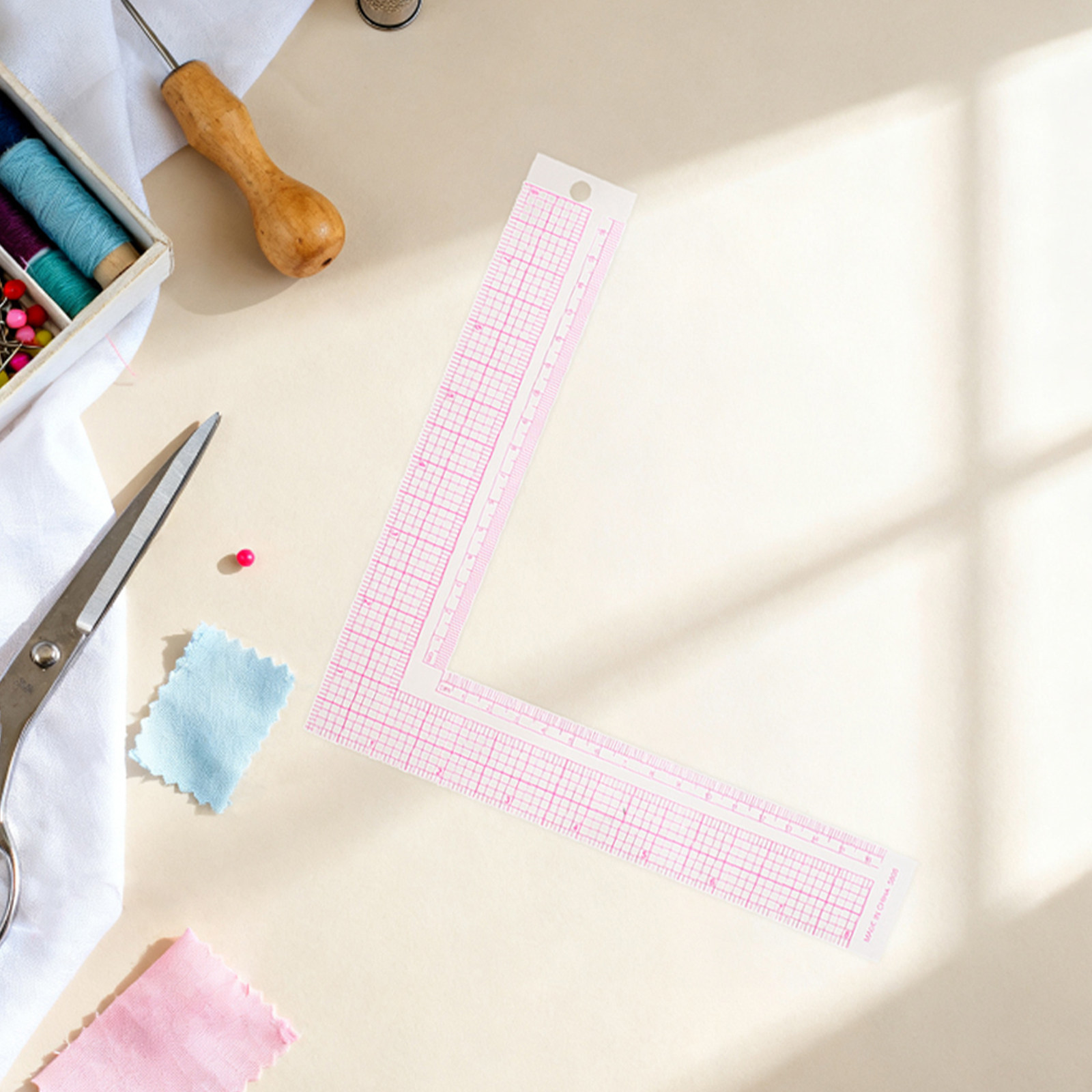 4-teiliges L-förmiges Näh-Mess – Sewing Garments Bewertung und Preis