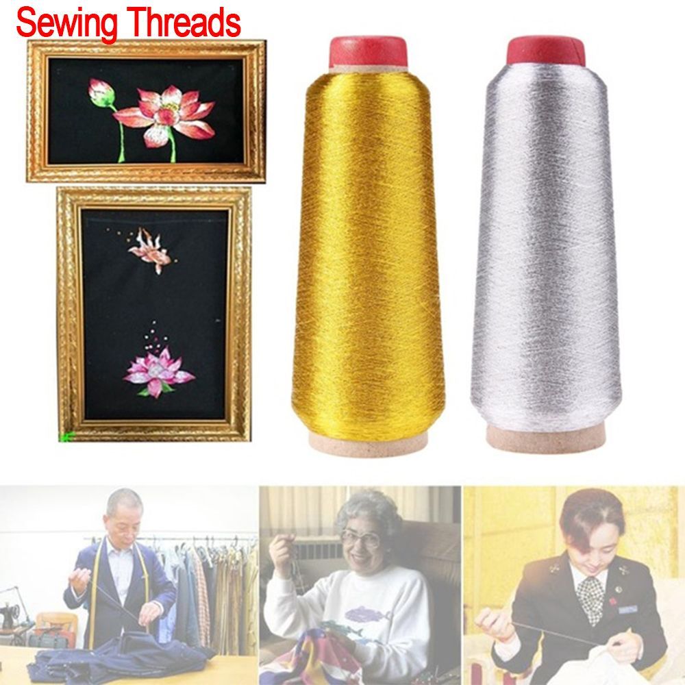 Gold/Silber Stick garne Comput – Sewing Thread In Textile Bewertung und Preis