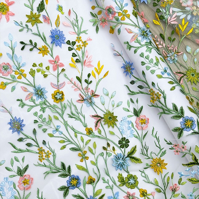 90x130cm Blumenranken-Bestickt – Textile And Sewing Supply Bewertung und Preis