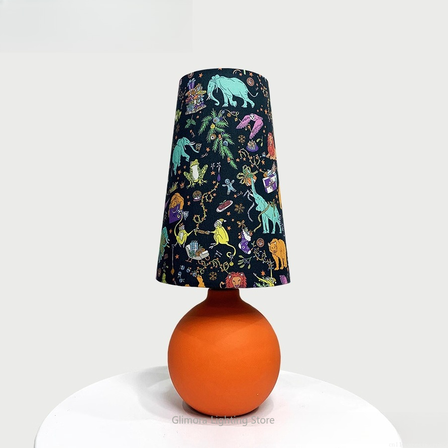 Orangefarbene Kugel-Tischlampe – Century Textile & Sewing Supply Bewertung und Preis