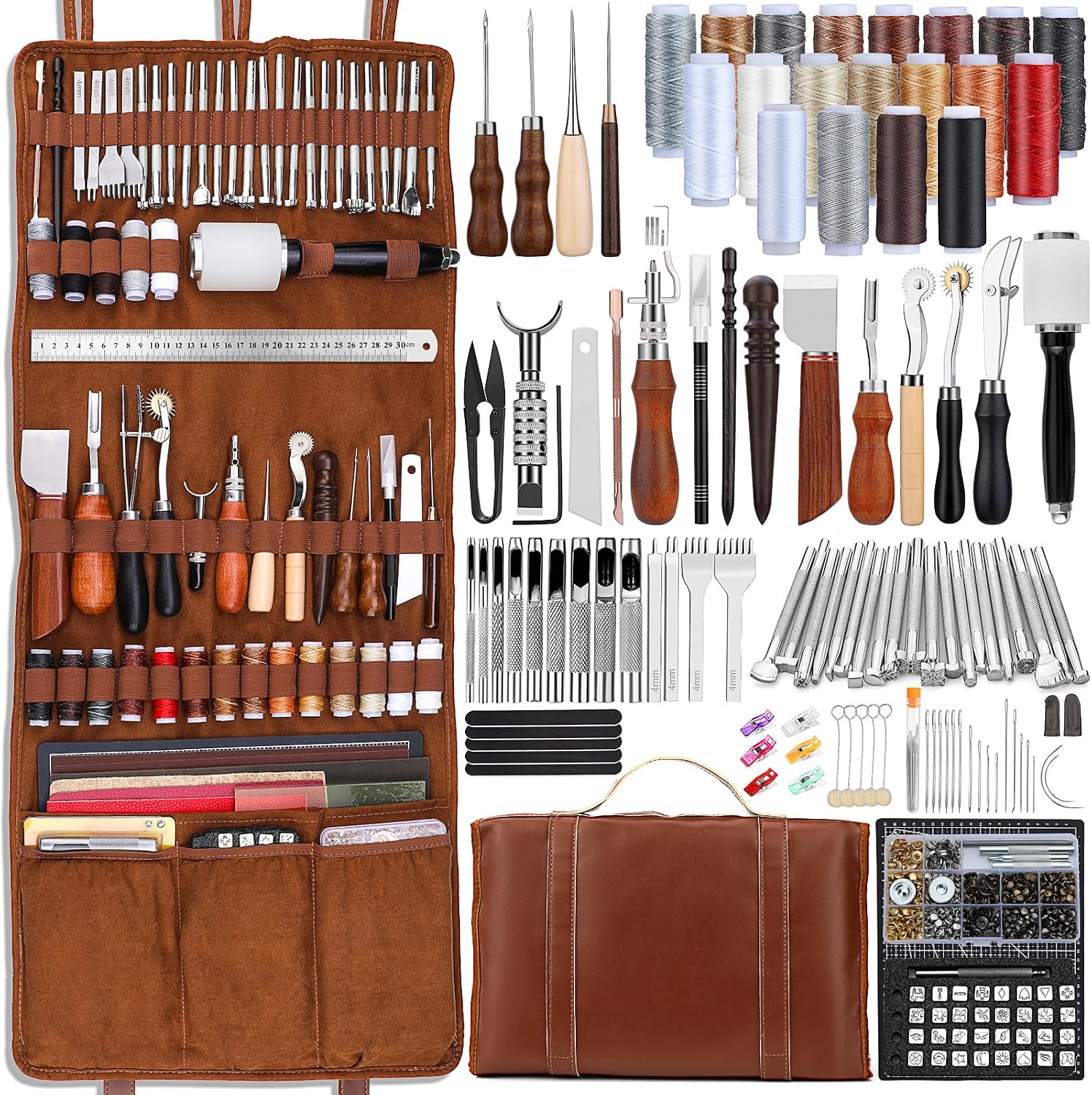 Lederbearbeitungs-Set mit Werk – Sewing Kit Bewertung und Preis