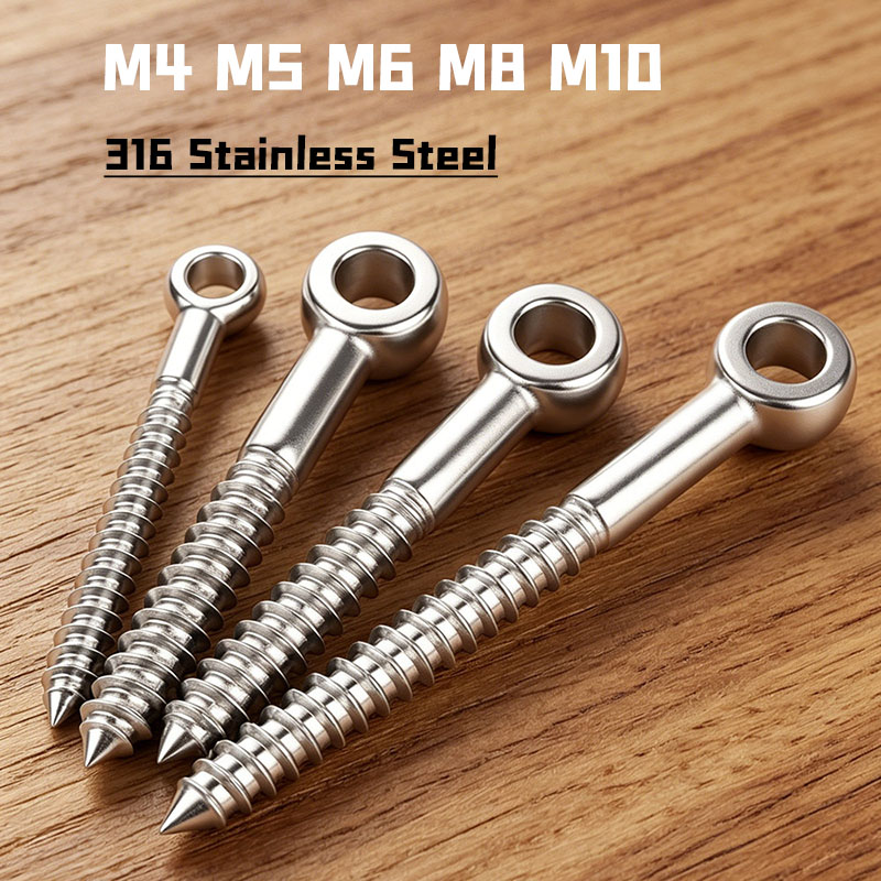 M4 M5~M10 316 Edelstahl Ösensc – Hook Eye Fastener Bewertung und Preis