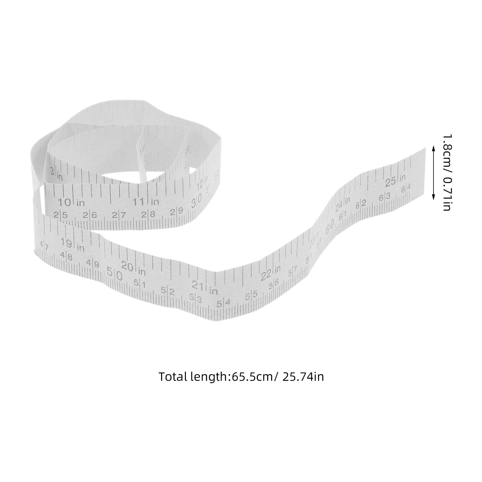 Papier-Maßband 64 cm, weiches, – Sewing Garments Bewertung und Preis