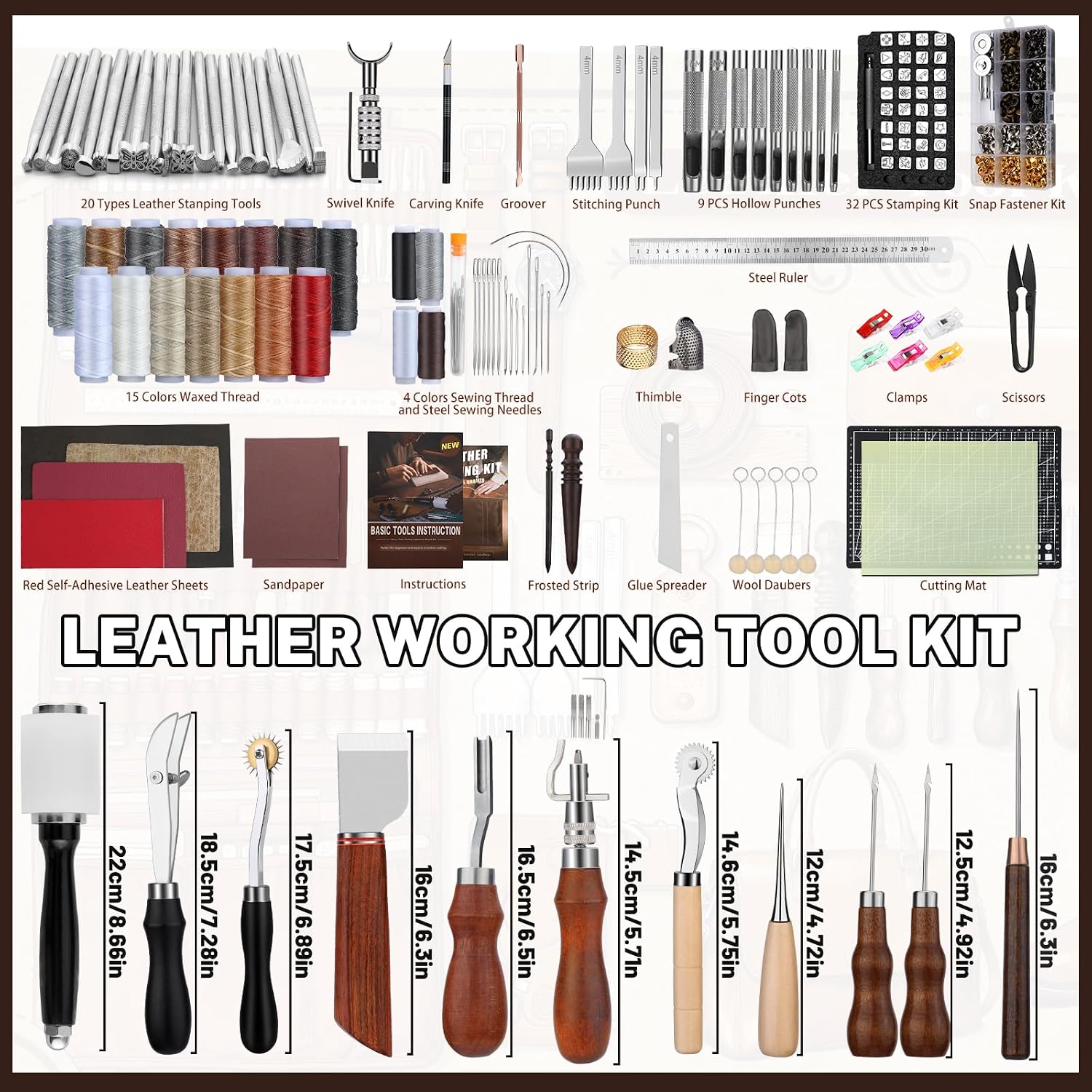 Lederbearbeitungs-Set, Lederwe – Sewing Custom Bewertung und Preis