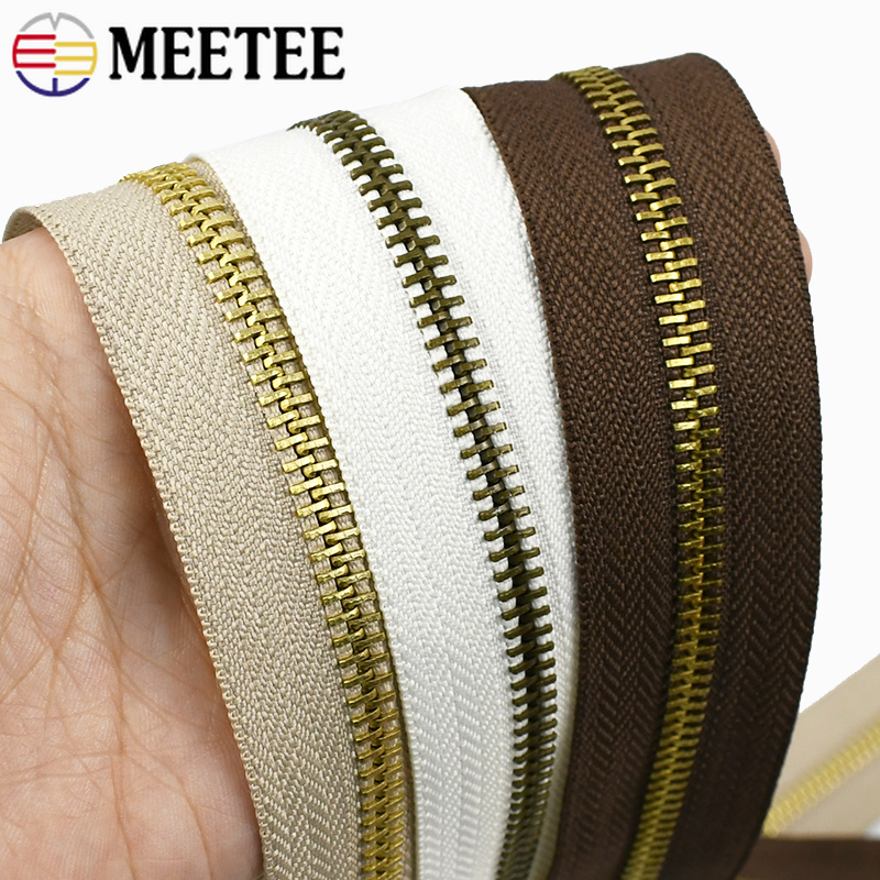 Meetee 2/4m 3 #5 # Metall Reiß – Textile And Sewing Supply Bewertung und Preis