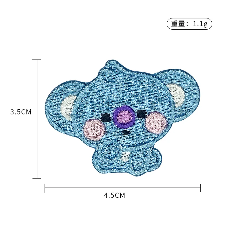 LINE FRIENDS BT21 Alle Charakt – Iron On Patch Bewertung und Preis